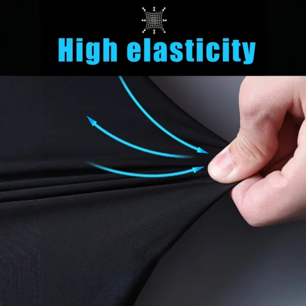 Joggers with Zipper Pockets Breathable Stretchy Athletic Pants - Image 3