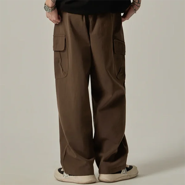 Men's Sweatpants Autumn Vintage Japanese Trousers - Image 2