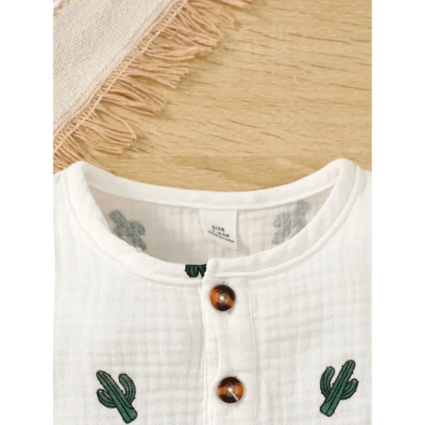Baby Boy Clothes Set Toddler Boy Short Sleeves - Image 2