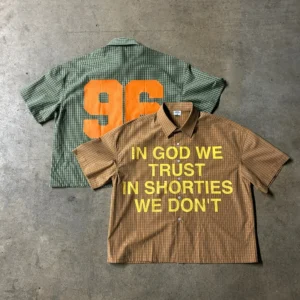 Men Women Streetwear Unisex Boxy Casual T-shirt