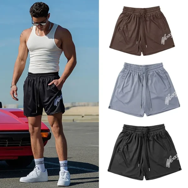 Trend Men's Mesh Beach Swim Casual Shorts Man