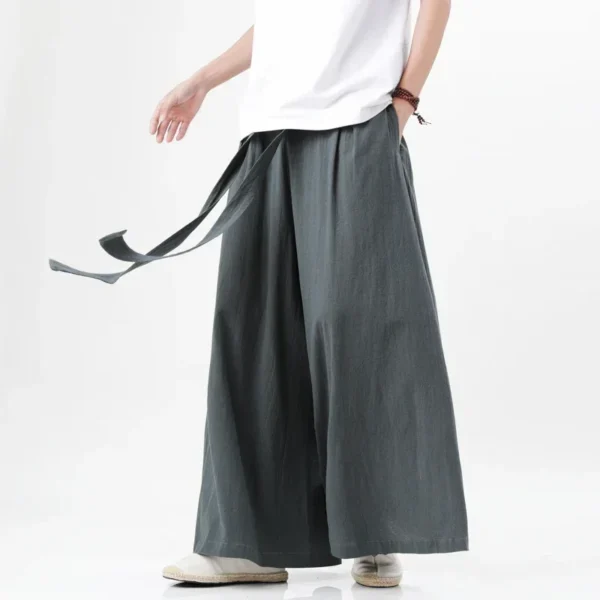 2024 Summer Chinese Style Men  Pants Male Streetwear Trousers - Image 3