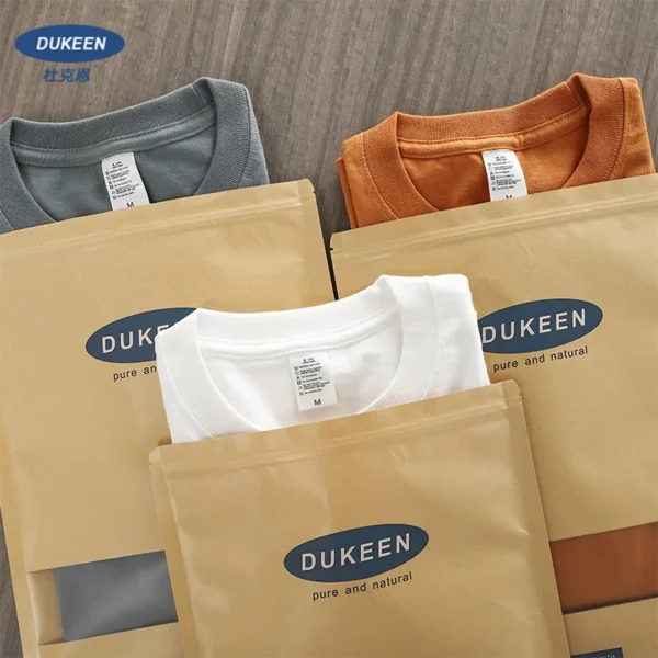Oversized Heavy T-Shirt for Men Summer Short Sleeve - Image 2