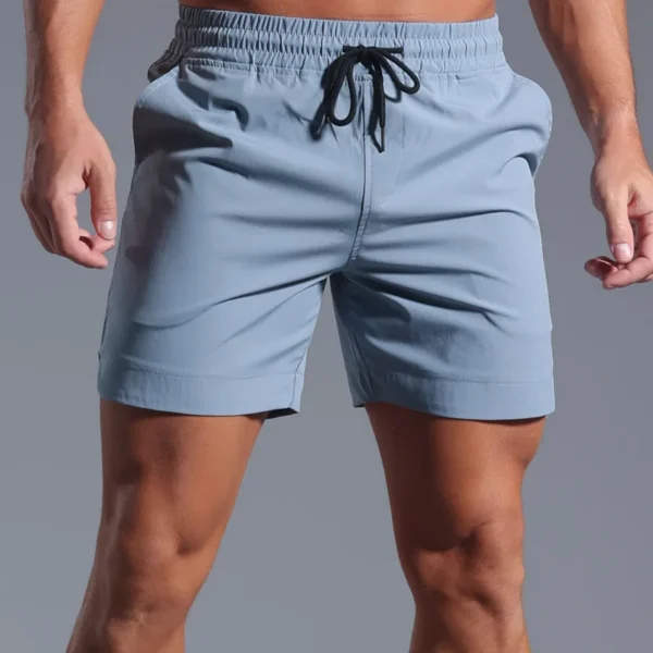 Summer Running Shorts Men Sportswear Elastic