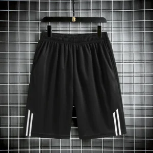 Striped shorts men's and women's outdoor running