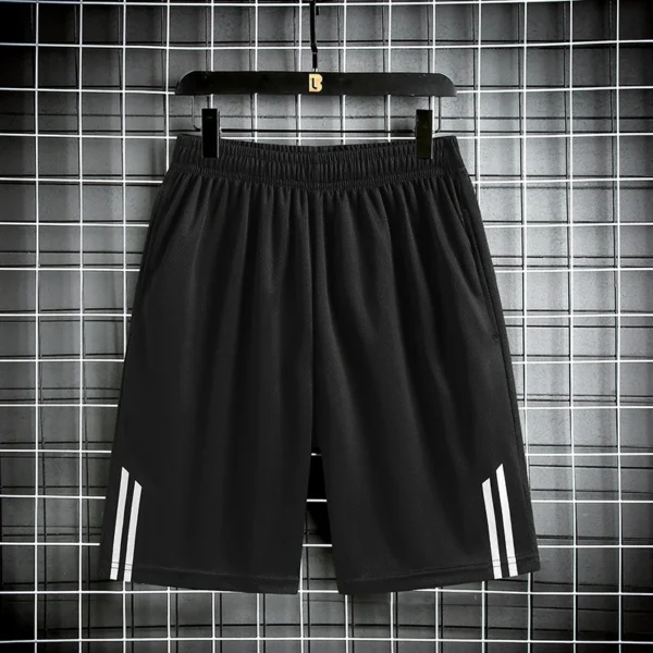 Striped shorts men's and women's outdoor running