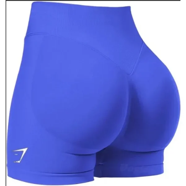 High Waist Hip Lift Yoga Shorts Women's Sports Fitness