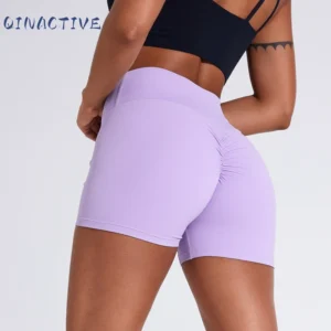 Women's sports shorts high elasticity tight fitting