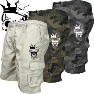 New fashionable multi-pocket camouflage tactical shorts