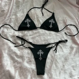 Rhinestone Cross Bikini Kawaii Bikini Gothic Bikini Swimsuits