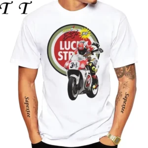 Legend Rider Kevin T-Shirt Men Short Sleeve Hip Hop Boy Sport