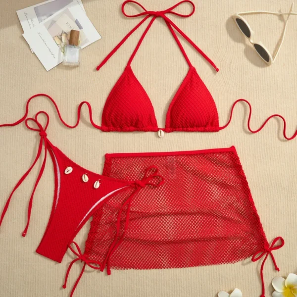 New Sexy Bikinis Female Swimsuits Women Three-Piece - Image 6