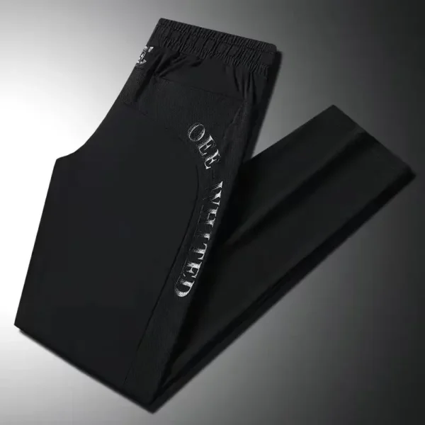 Men's Casual Ice Silk Pants Lightweight - Image 2