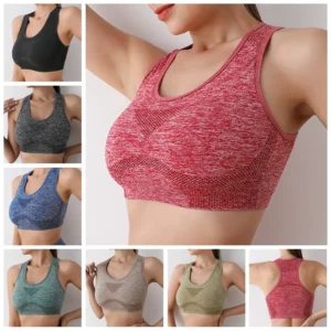 Women Sports Bras Yoga Top Vest  Gym Running Fitness Sportswear