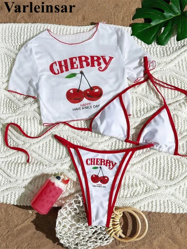 Bikini Female Swimsuit Women Three-pieces Bikini