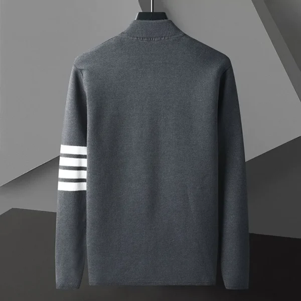 High-end Autumn Cardigan Jacket for Men - Image 4