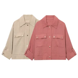 Women's Clothing French Casual Long-sleeved Short Jacket