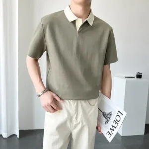Polo Shirt Men's Short Sleeves  T-shirt Available