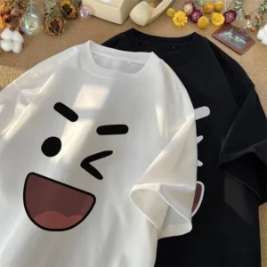 Korean loose fit fashionable T-shirt casual men