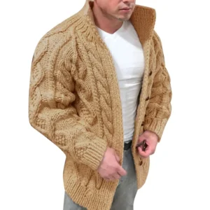 Winter Autumn Men Sweater Buttons Cardigan