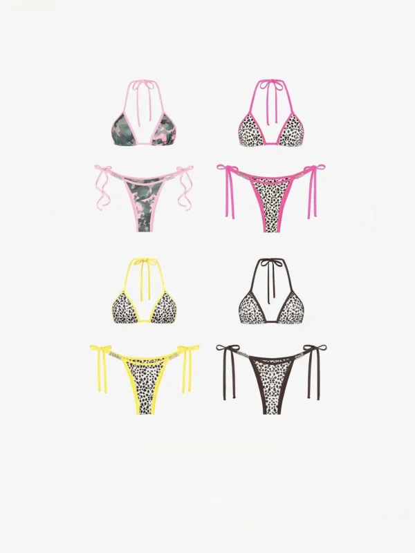 2025 Sexy Leopard Print Bikinis Swimwear Suit - Image 5