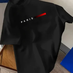 The new summer men's 100% pure cotton printed T-shirt