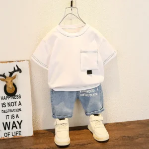 New Summer Baby Boy Kids Clothes Children Clothing
