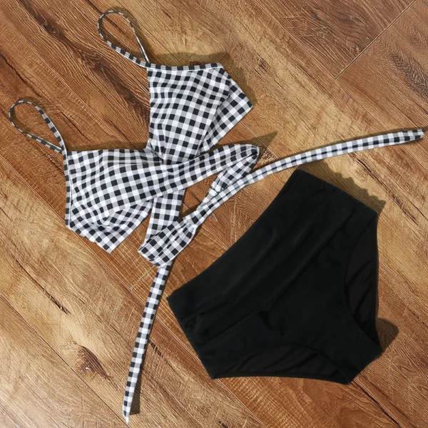 High Waist Sexy Bikini Swimwear Two Pieces Swimsuit - Image 2