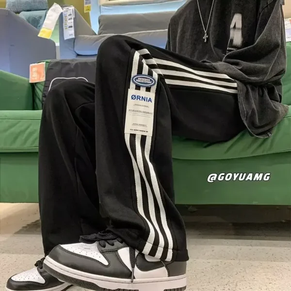 Men's Straight Leg Sweatpants Versatile Sports - Image 2