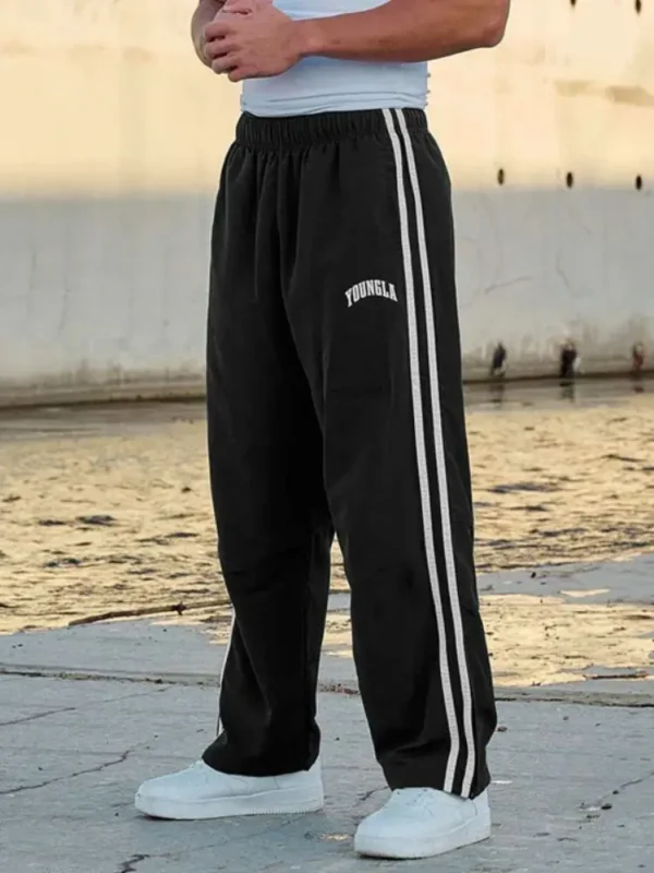 American Style Men's Sweatpants Fashion Brand Clothing - Image 2