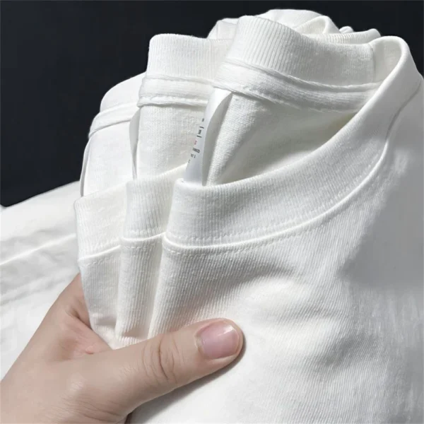Men T Shirt Summer Cotton Tops  Blank Tshirts