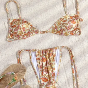 ZRTAK Two Piece Suit Bikinis 2025 Women Swimsuit