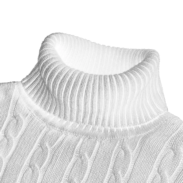 New Turtleneck Sweater Casual Men's Rollneck Knitted Sweater - Image 5