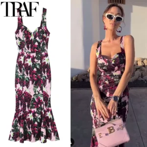 Floral Corset Party Dress