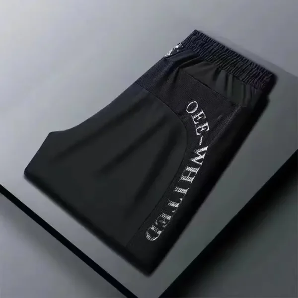 Men's Casual Ice Silk Pants Lightweight - Image 3