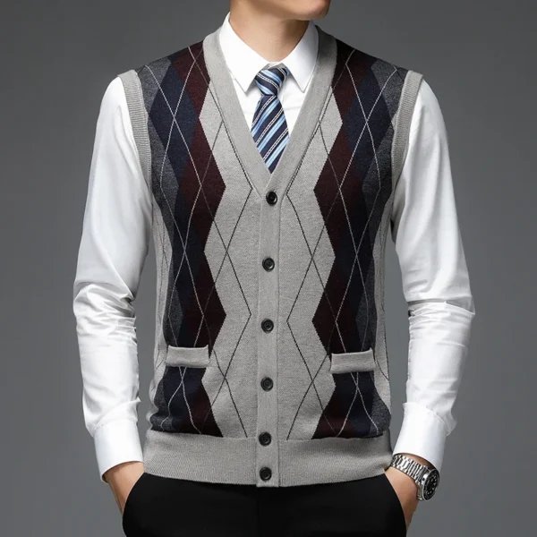 Autumn/Winter 2024 Wool Single Breasted Plaid Fit
