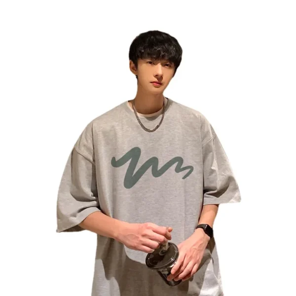 Men's T Shirt Oversized Tee Shirts For Men Big Size - Image 3