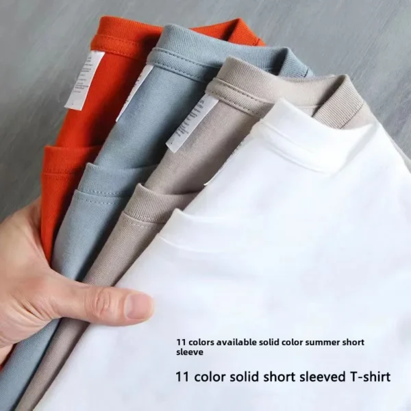Men's Slim Fit T-shirt Classic Versatile  Slimming For Men