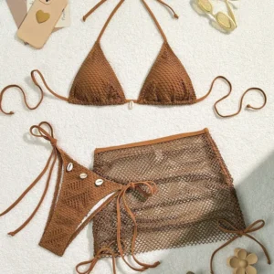 New Sexy Bikinis Female Swimsuits Women Three-Piece