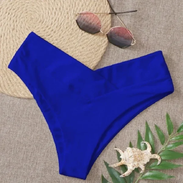 Women's Bikini Thong Bottom Brazilian Semi Swimwear Beachwear - Image 2