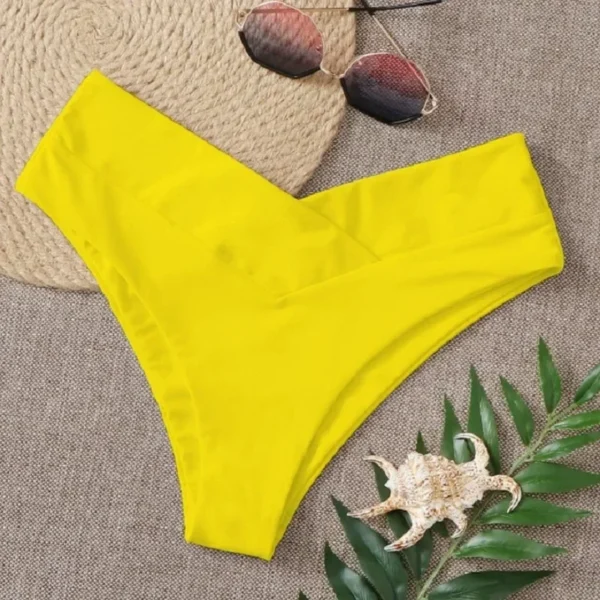Women's Bikini Thong Bottom Brazilian Semi Swimwear Beachwear - Image 4