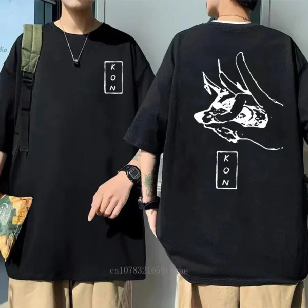 Japanese Anime Cartoon Kon Shirt Men Running Sports - Image 2
