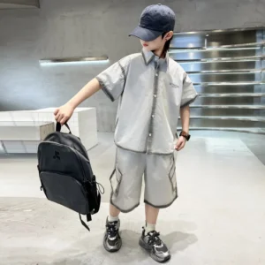 Boy's Summer Dress New Trendy Kids Clothes
