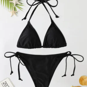2Pc/Set 2024 Fashion Sexy Swimsuit Women Bikinis set