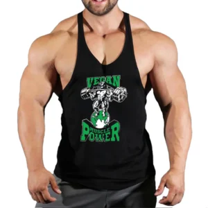 Fitness Clothing Bodybuilding Shirt Men Top for Fitness Sleeveless