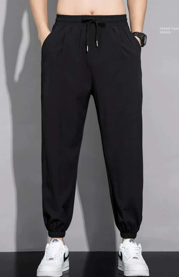 men thin casual pants, quick drying sports - Image 2