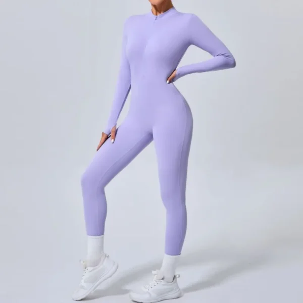 For Women Sports Jumpsuits Sets Fitness bodysuit Pants - Image 3