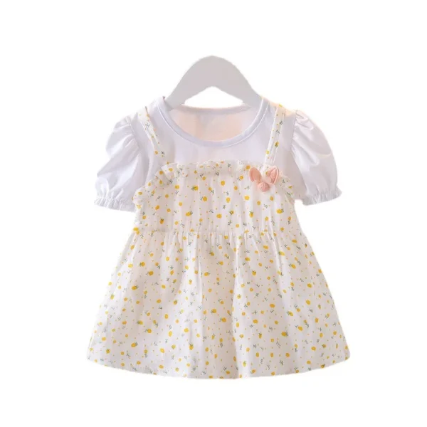 Baby Girl Clothing Newborn Infant Girls Dress Toddler Kids Birthday Party Clothes - Image 5