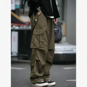 Japanese Style Quick Dry Thin Workwear Loose Men's