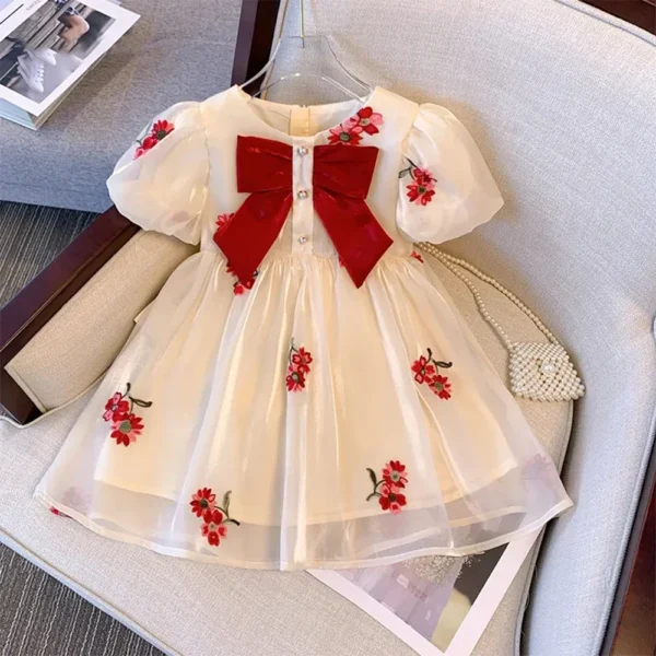 Fashion Sweet 2-7Years Girls Birthday Party Princess Dress